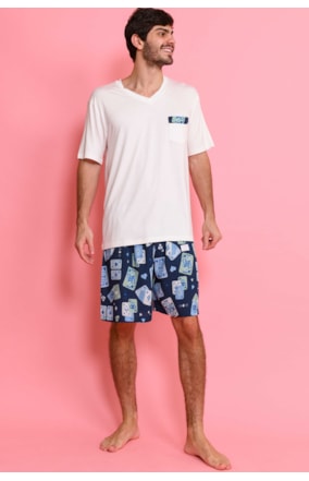 SHORT DOLL MANGA CURTA MASCULINO (102433)