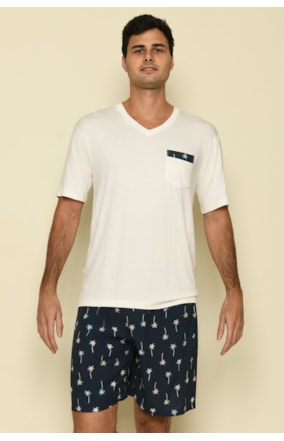 SHORT DOLL MANGA CURTA MASCULINO (102516)