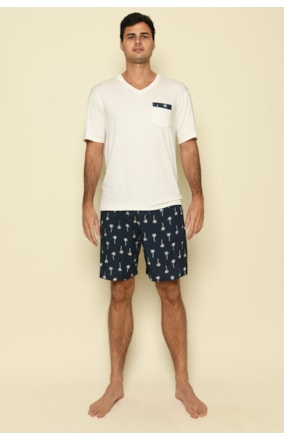 SHORT DOLL MANGA CURTA MASCULINO (102516)